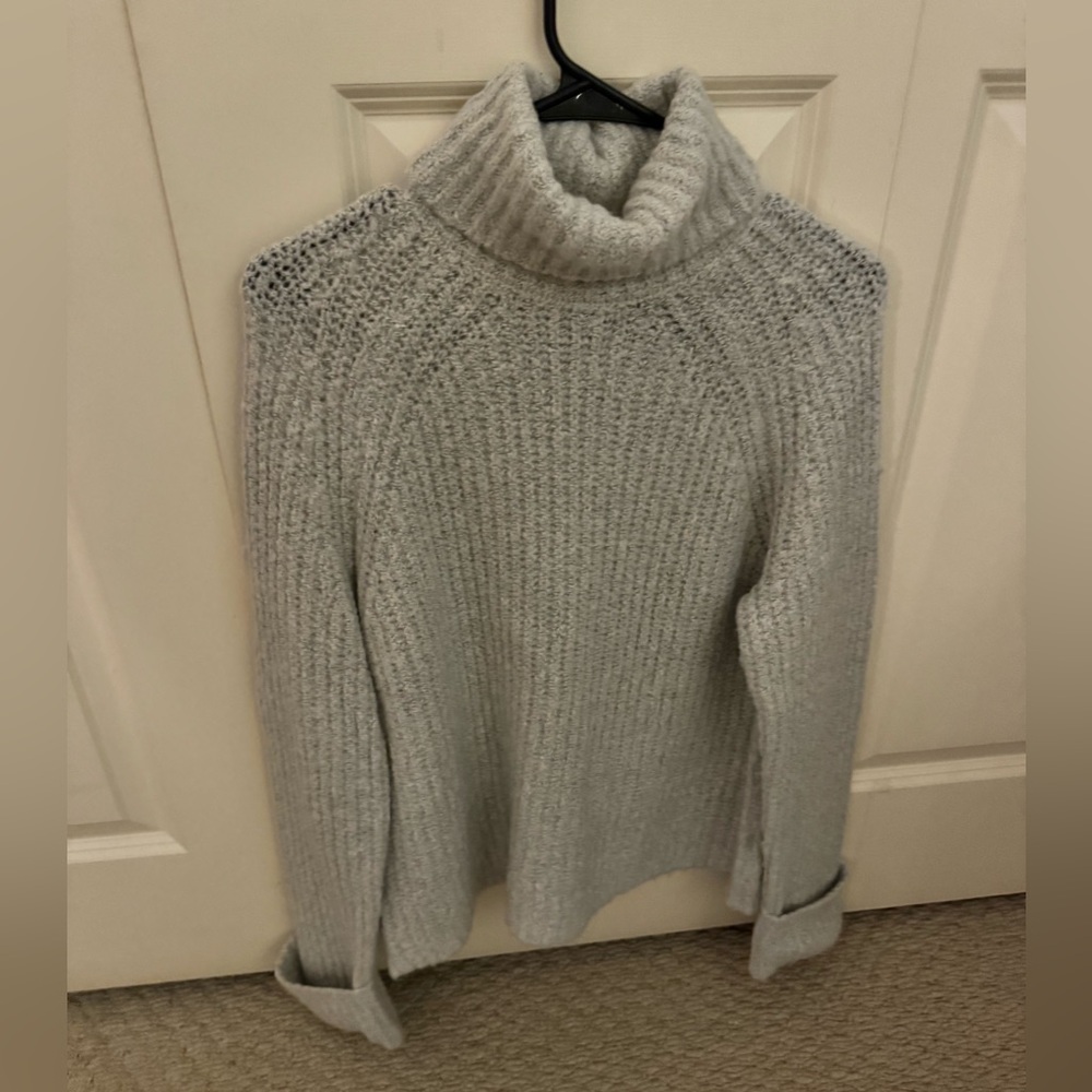 Cotton candy turtle neck sweater